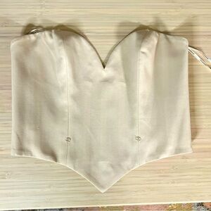 Pronovias Strapless Bodice Top - New Without Tags